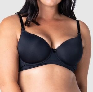 HOT MILK Forever Yours FYB10C Nursing Bra Black NEW 34DDD